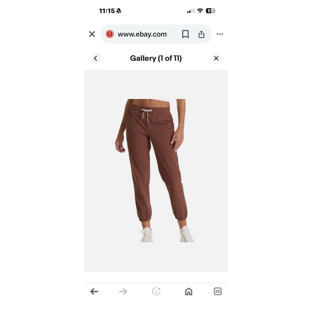Vuori Women's Size XS Teracotta Performance Jogger Pants VW303